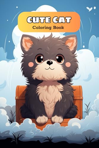 Cat Coloring Book Funny: Cute and Adorable Cartoon Cats and Kittens von Independently published
